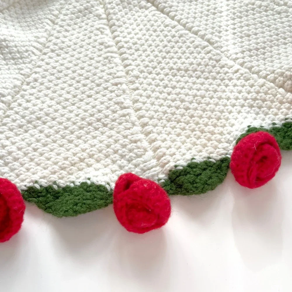 Vintage Handmade Crochet Tea Cozy Food Cover Country Kitchen Cottage Whimsical